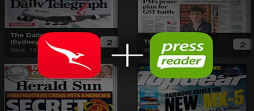 Qantas Gandeng Press Reader Perkaya Aplikasi Mobile 