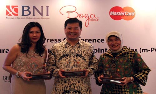 MasterCard dan BNI Perluas m-POS ke Boga Group