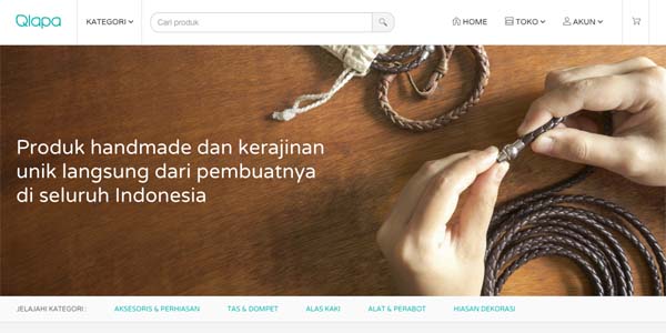 Qlapa Garap Produk Handmade Unik