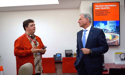 Pemerintah Australia Apresiasi Kerjasama Telkom-Telstra