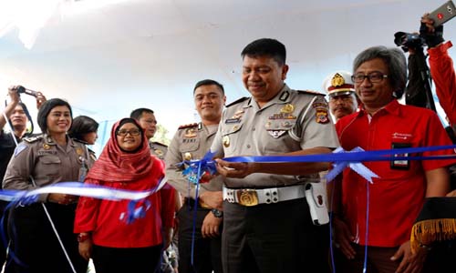 Telkomsel Dukung Pembangunan Kantor PJR Sukabumi