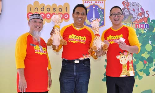 Indosat Ooredoo Galang Donasi untuk Jerapah  