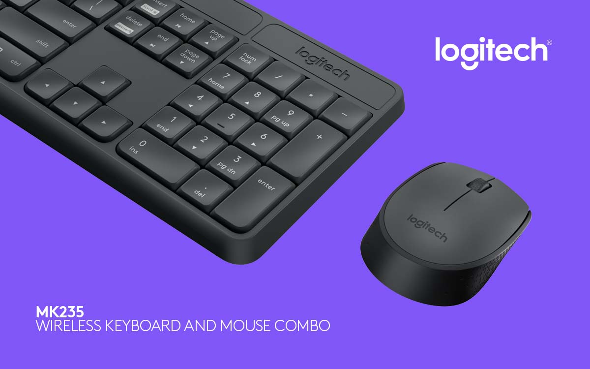 Ini Keyboard dan Mouse Combo Spill Resistant Ala Logitech