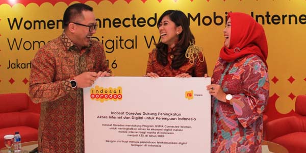 Indosat Ooredoo Dukung Perempuan Optimalkan Teknologi Digital