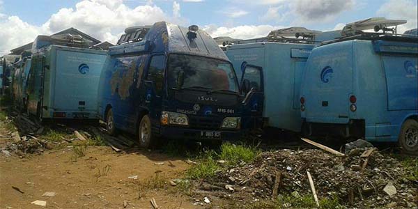 Mobil MPLIK terlantar, ini kata Kemenkominfo