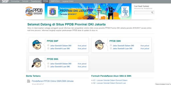 Belajar dari kisruh PPDB online di DKI