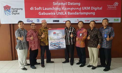 Telkom dirikan Kampung UKM Digital di Unila