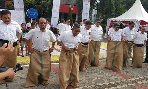  CEO Telkom Group pimpin upacara HUT RI bersama BUMN Jawa Timur