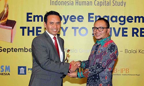 Telkom sikat enam penghargaan Indonesia Human Capital Study 2016