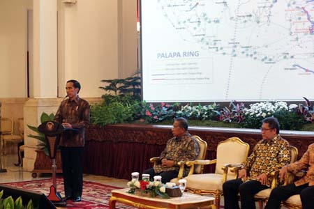Jokowi pamer Palapa Ring di debat Pilpres, ini reaksi Tifatul Sembiring