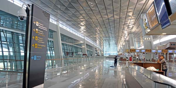Melihat sentuhan digital di Bandara Soekarno-Hatta