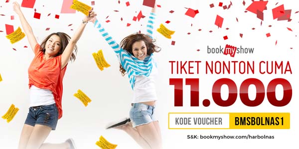 Harbolnas, tiket nonton cuma Rp 11 ribu