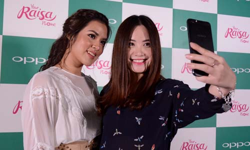 OPPO andalkan pesona Raisa dongkrak penjualan 