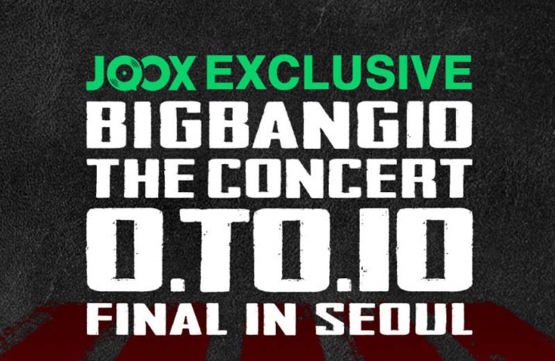 JOOX hadirkan siaran langsung konser BIGBANG10  