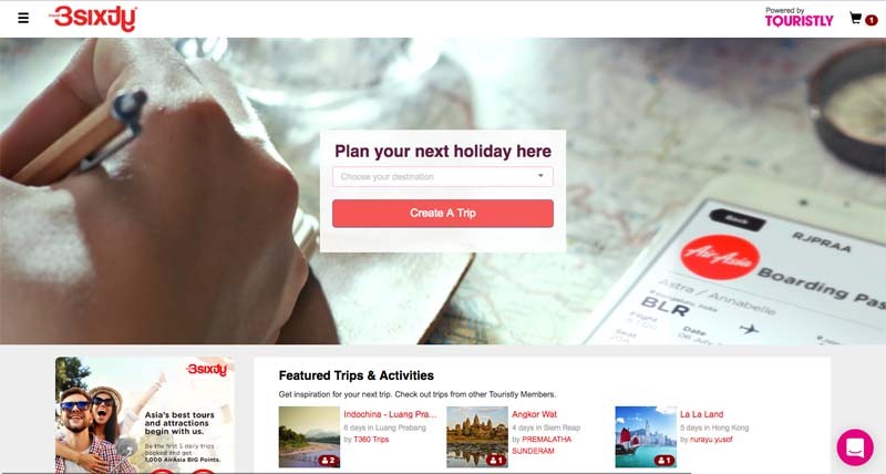 AirAsia caplok saham startup perencanaan perjalanan