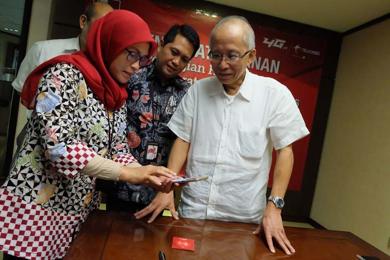Telkomsel dukung digitalisasi di Fast Food Indonesia