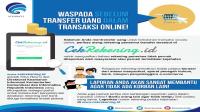 Kominfo lawan penipuan dengan cekrekening.id