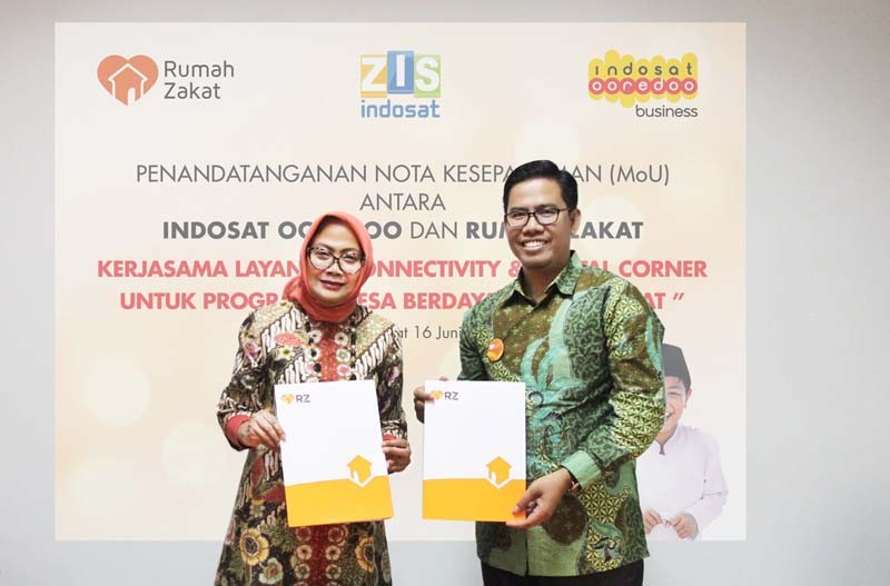 Indosat Ooredoo gandeng Rumah Zakat untuk Desa Berdaya