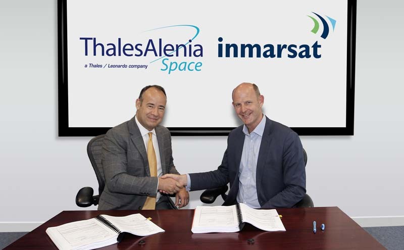 Inmarsat awards contract  GX satellite to Thales Alenia Space