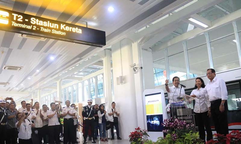 Kereta tanpa awak resmi beroperasi di Soekarno-Hatta