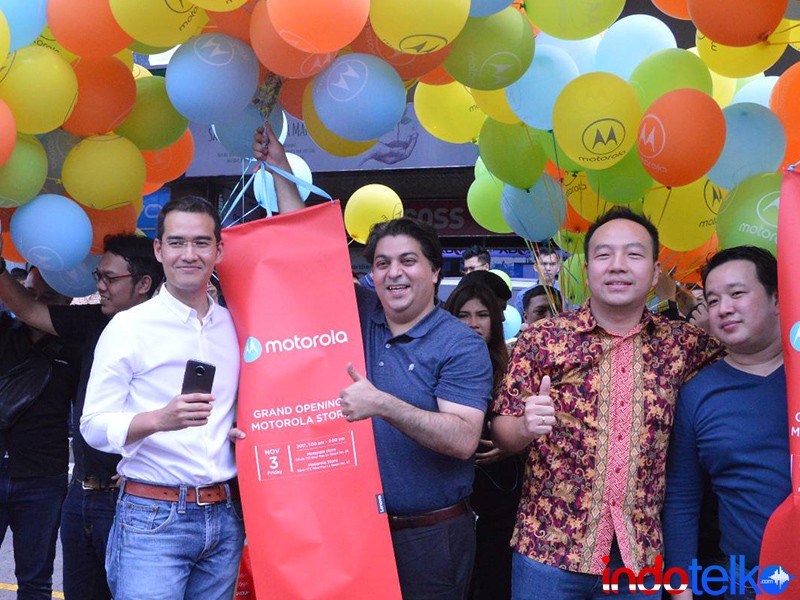 Motorola resmi buka dua tokonya di Indonesia