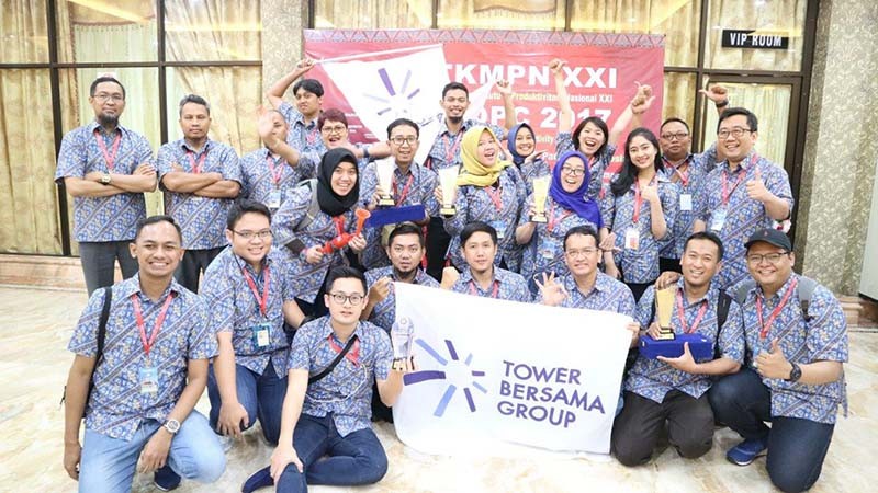 Tower Bersama berjaya di ajang TKMPN 2017