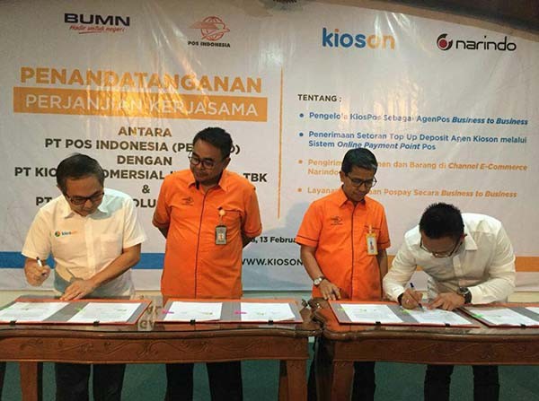 KiosOn-Pos Indonesia maksimalkan peran UKM  