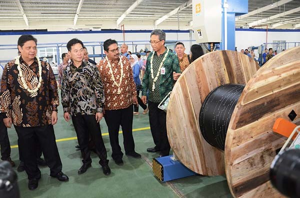 Indonesia tingkatkan kapasitas produksi kabel optik