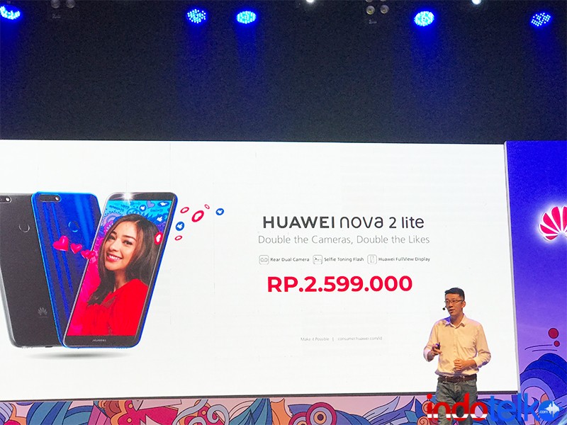 Resmi, Huawei jual Nova 2 lite