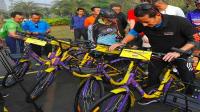 Bike sharing diuji coba di kawasan Monas