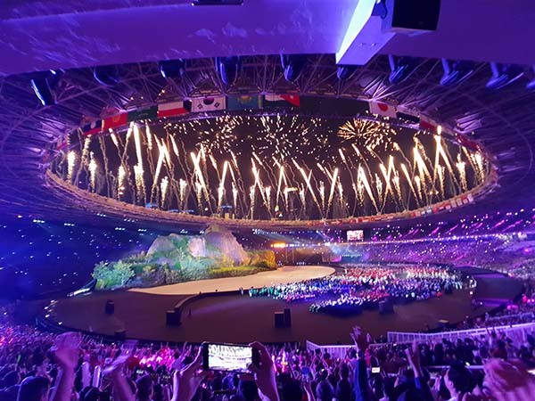 Signify sinari 10 arena kala Asian Games 2018