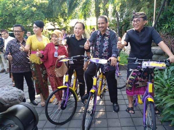 Gowes bawa Bike Sharing ke Bali 
