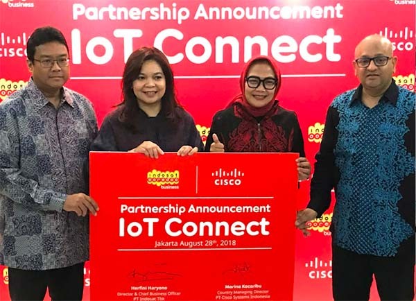 Indosat Ooredoo kolaborasi dengan Cisco hadapi 