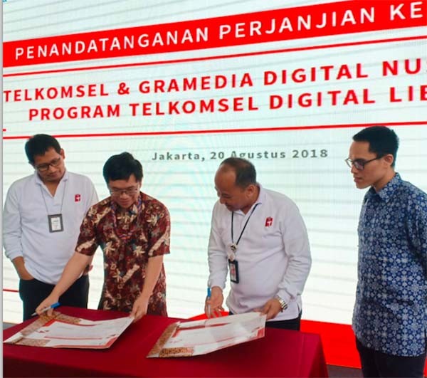 Telkomsel tingkatkan minat baca dengan T-PERPUS  