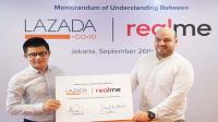 Realme percayakan penjualan di Indonesia ke Lazada