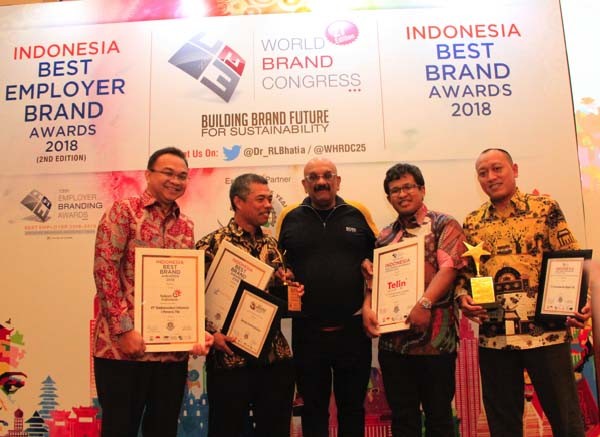 Telin toreh prestasi di Indonesia Best Employer Brand Awards 2018