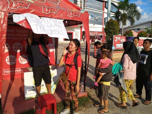 Layanan 4G Telkomsel berangsur pulih pasca gempa Palu