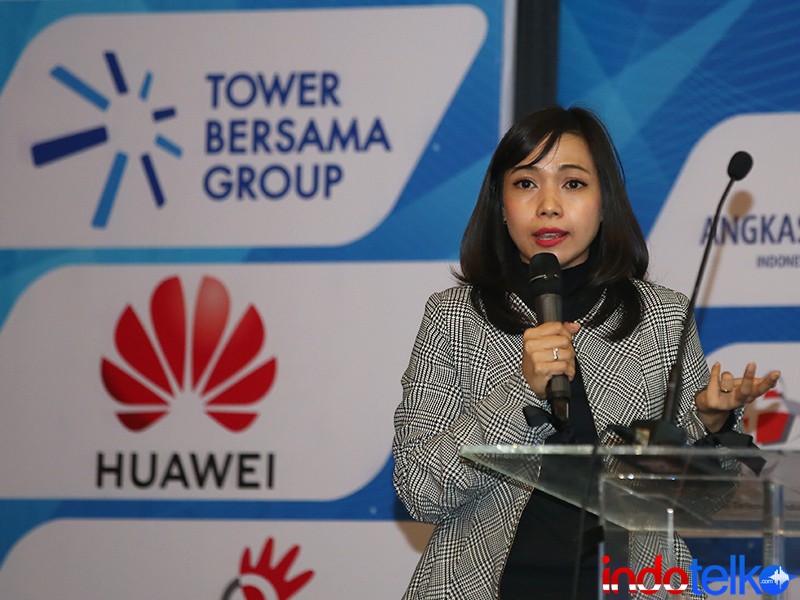 Division Head of Digital Solution PT Tower Bersama Infrastructure Ibu Nia Kurnianingsih