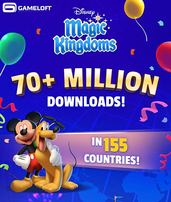 Game Disney Magic Kingdoms raih pendapatan 100 juta euro