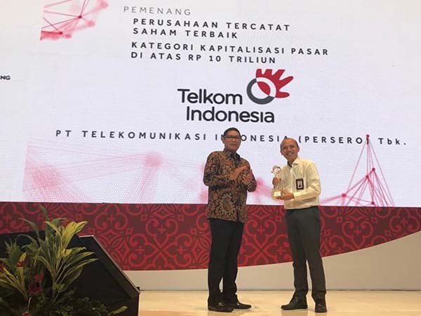 Kinerja dianggap terbaik, Telkom raih IDX Appreciation
