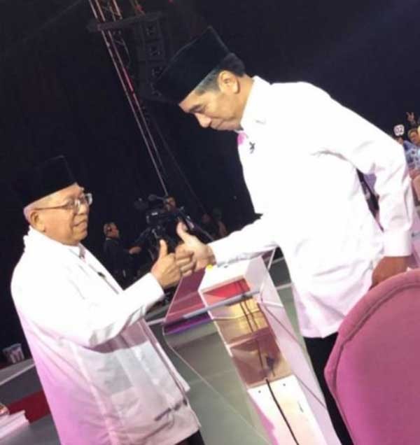 Pasca debat I Pilpres 2019, Jokowi-M'aruf kuasai sentimen positif Medsos