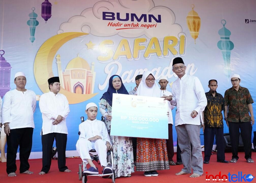 Telkom gelar Safari Ramadan BUMN di Kalimantan Utara