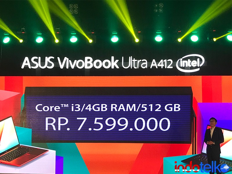 Asus VivoBook Ultra A412, Leptop 14 inci terkecil di dunia