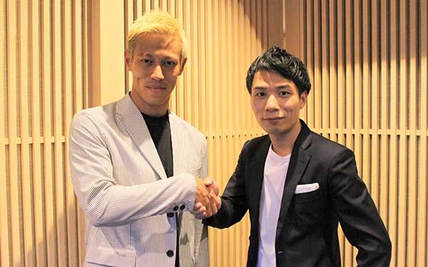 Keisuke Honda menjadi investor strategis di AnyMind Group