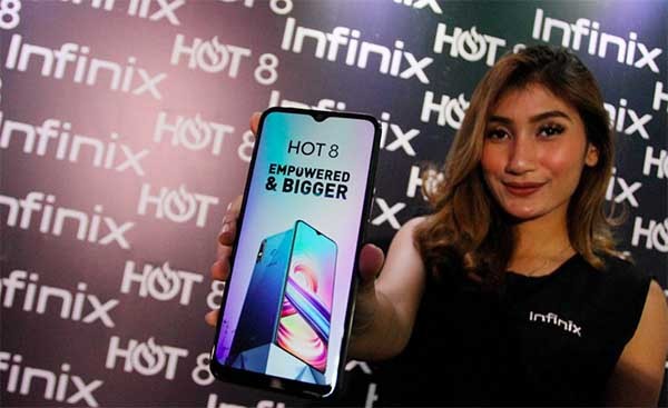Infinix Hot 8 resmi masuk pasar Indonesia