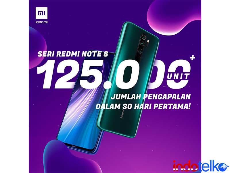 Redmi Note 8, serbu pasar hingga 125 ribuan unit