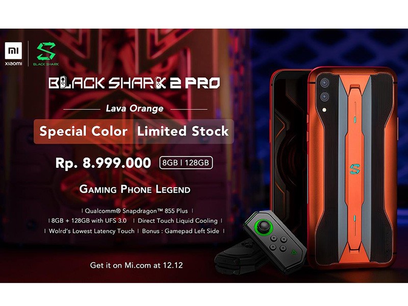 Ini varian anyar Smartphone gaming flagship Xiaomi dan Black Shark