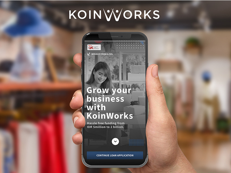 KoinWorks permudah pendanaan UKM dengan fitur instant approval