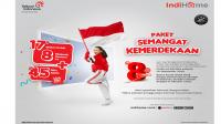 Telkom Luncurkan IndiHome Paket Semangat Kemerdekaan dengan Diskon Spesial 17% dan Bonus Kuota Hingga 600GB