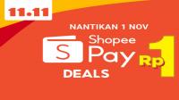 Di 11.11 Shopeepay deals serba Rp1